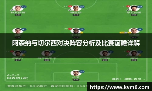 mk体育：阿森纳与切尔西对决阵容分析及比赛前瞻详解